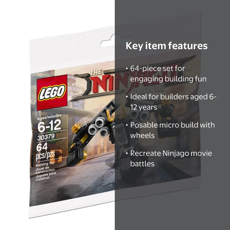 kimihiko LEGO Ninjago Quake Mech Micro Build 30379 - Walmart.com
