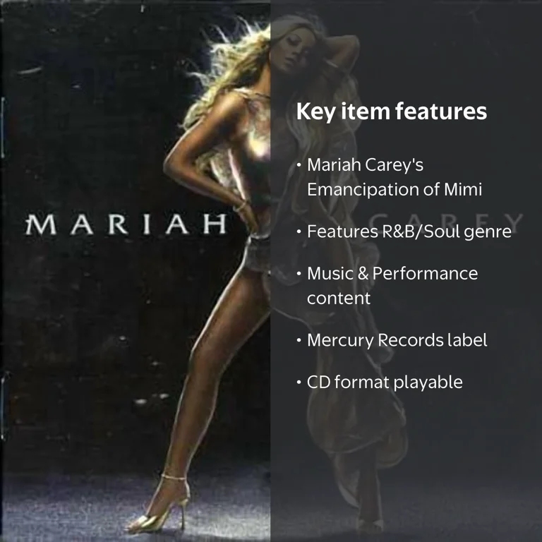 Mariah Carey - Emancipation of Mimi - Music & Performance - CD