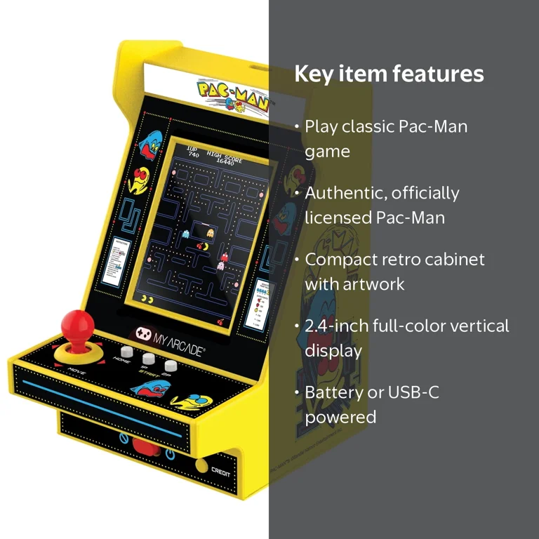My Arcade Pac-Man Nano Player Pro - Walmart.com