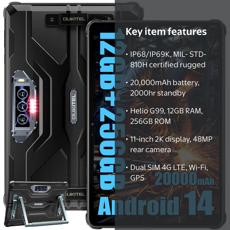 OUKITEL RT8 Rugged Tablet 11