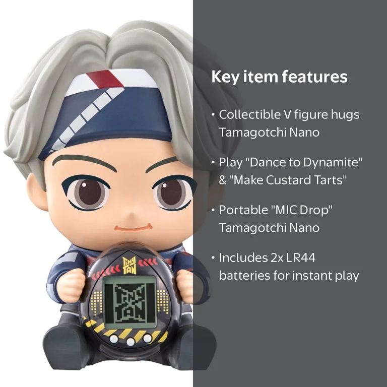 Bandai Namco, BTS TinyTAN Hugmy Figure, Tamagotchi Nano, Magic