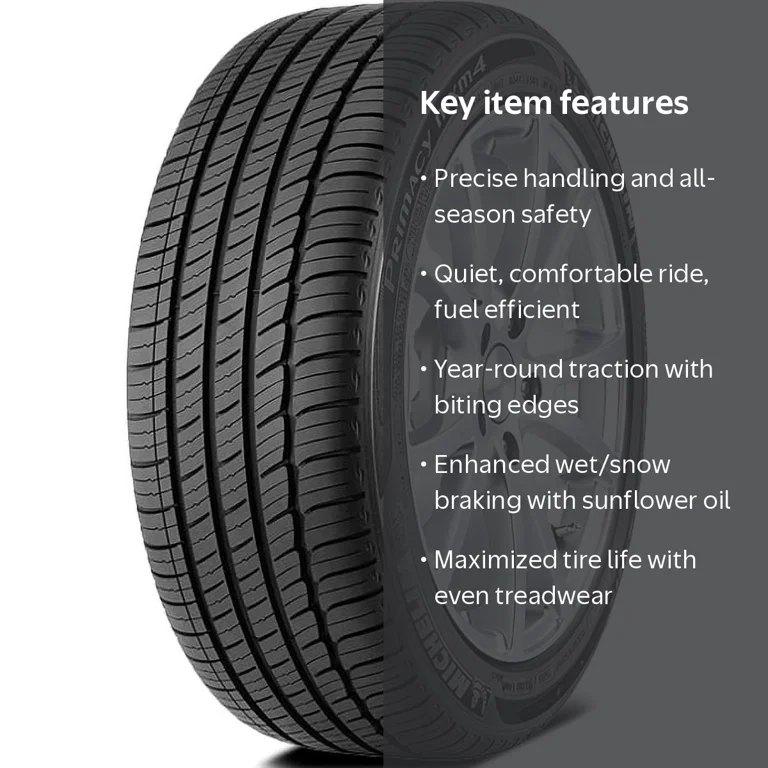 Michelin Primacy MXM4 All-Season 225/60R18/XL 104H Tire Fits: 2018