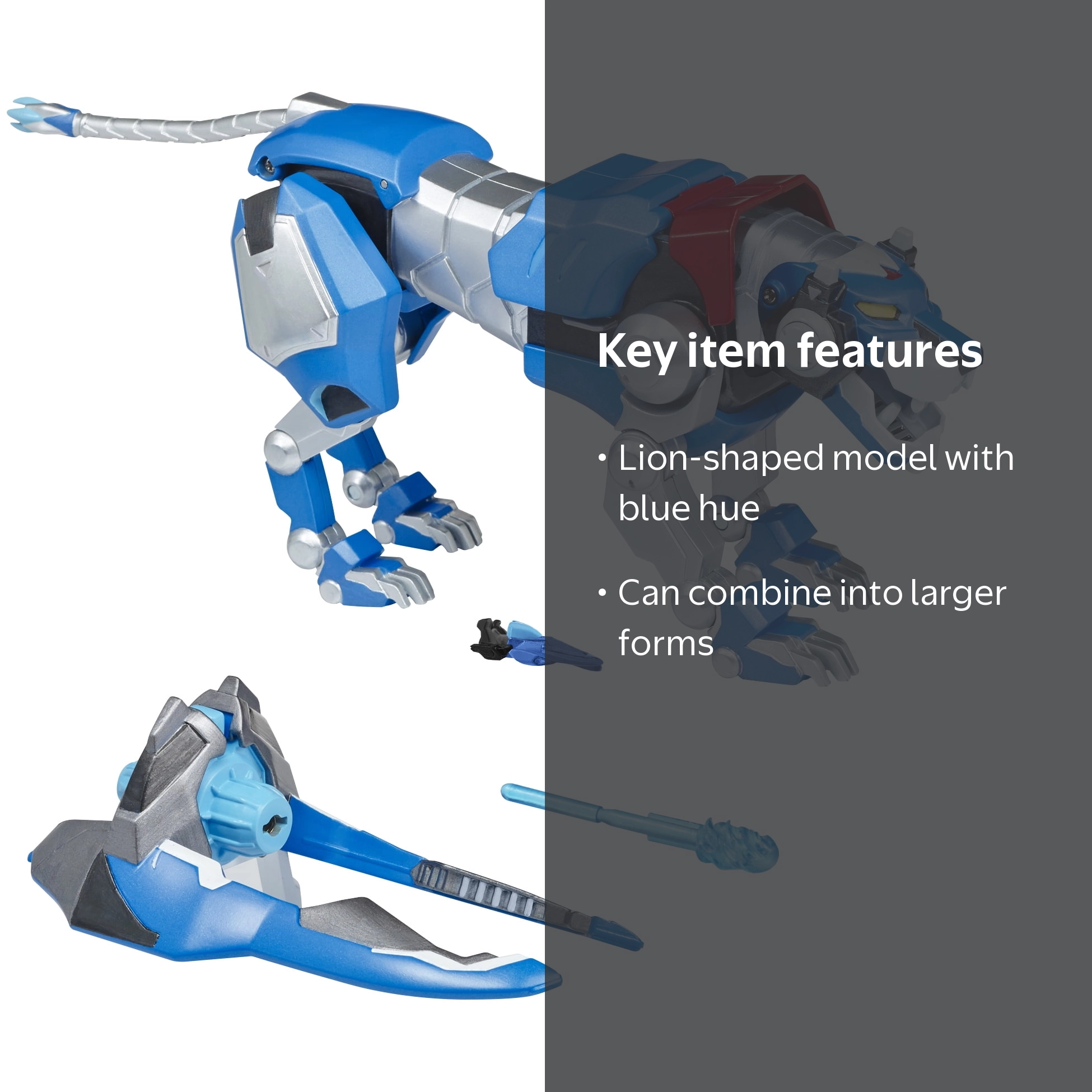 Voltron Combinable Blue Lion - Walmart.com