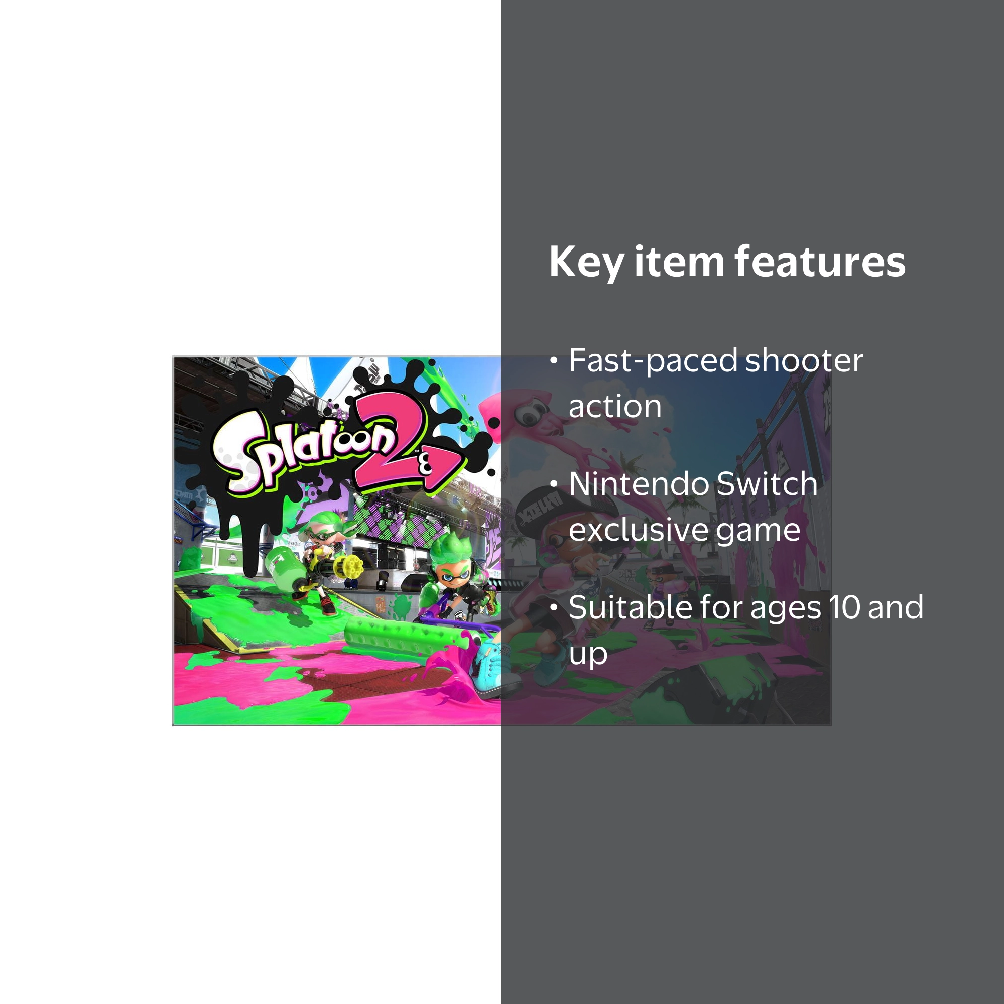 Splatoon 2 Switch - Nintendo Switch [Digital] - Walmart.com