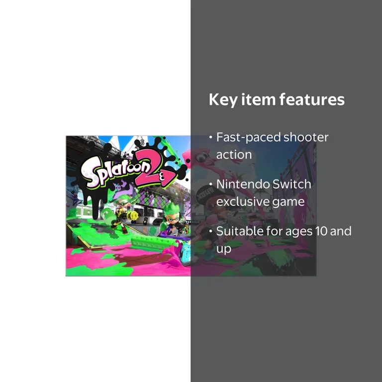 Splatoon 2 Switch - Nintendo Switch [Digital] - Walmart.com