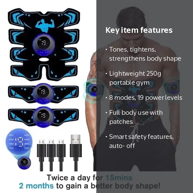 Tactical X Abs Stimulator 2025 V3 Upgraded - Ultimate ABS 360