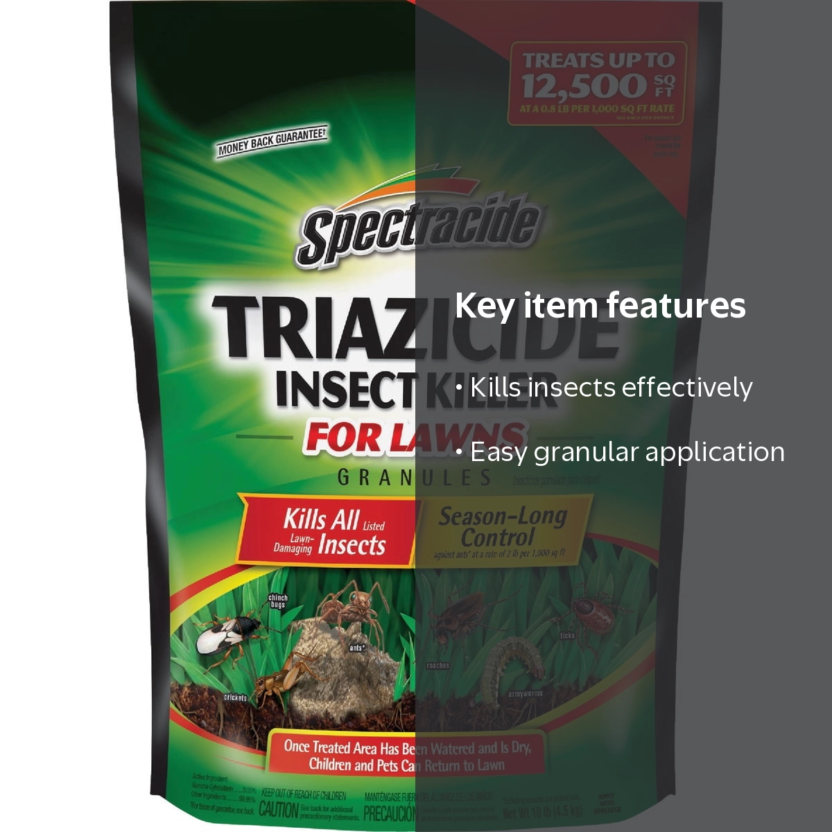 Spectracide, Insect Killer Granules, Outdoor Bug, Yard - Walmart.com