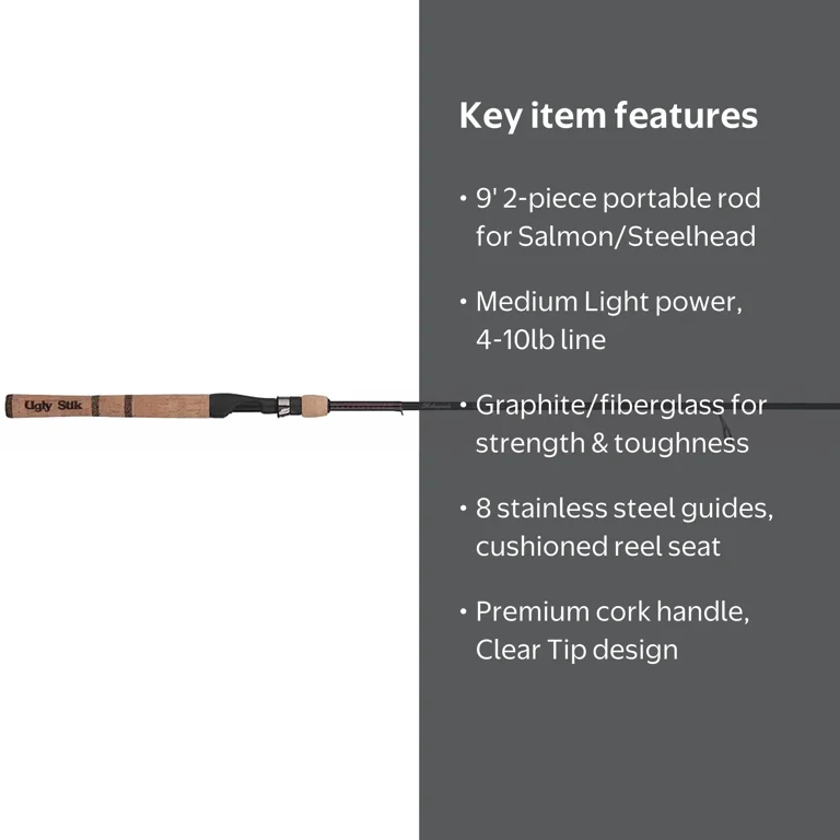 12 ugly stik surf rod guide sizes Bigwater BW1530C701 Conventional Featuring Ugly Tech construction that pairs graphite and fiberglass Ugly Stik 6' GX2 Spinning
