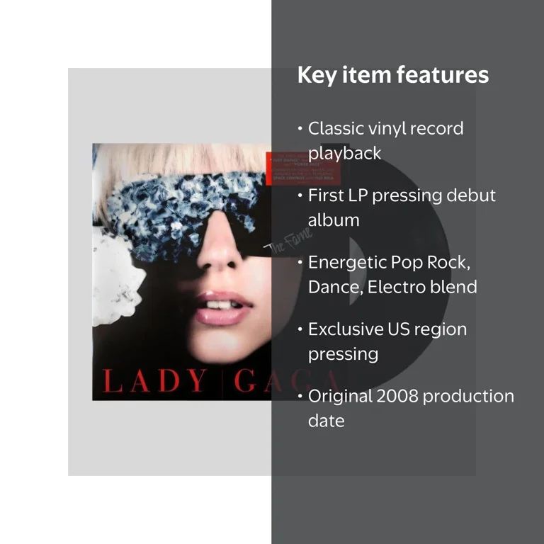 Lady Gaga - Fame - Vinyl, LP pressing, Music & Performance