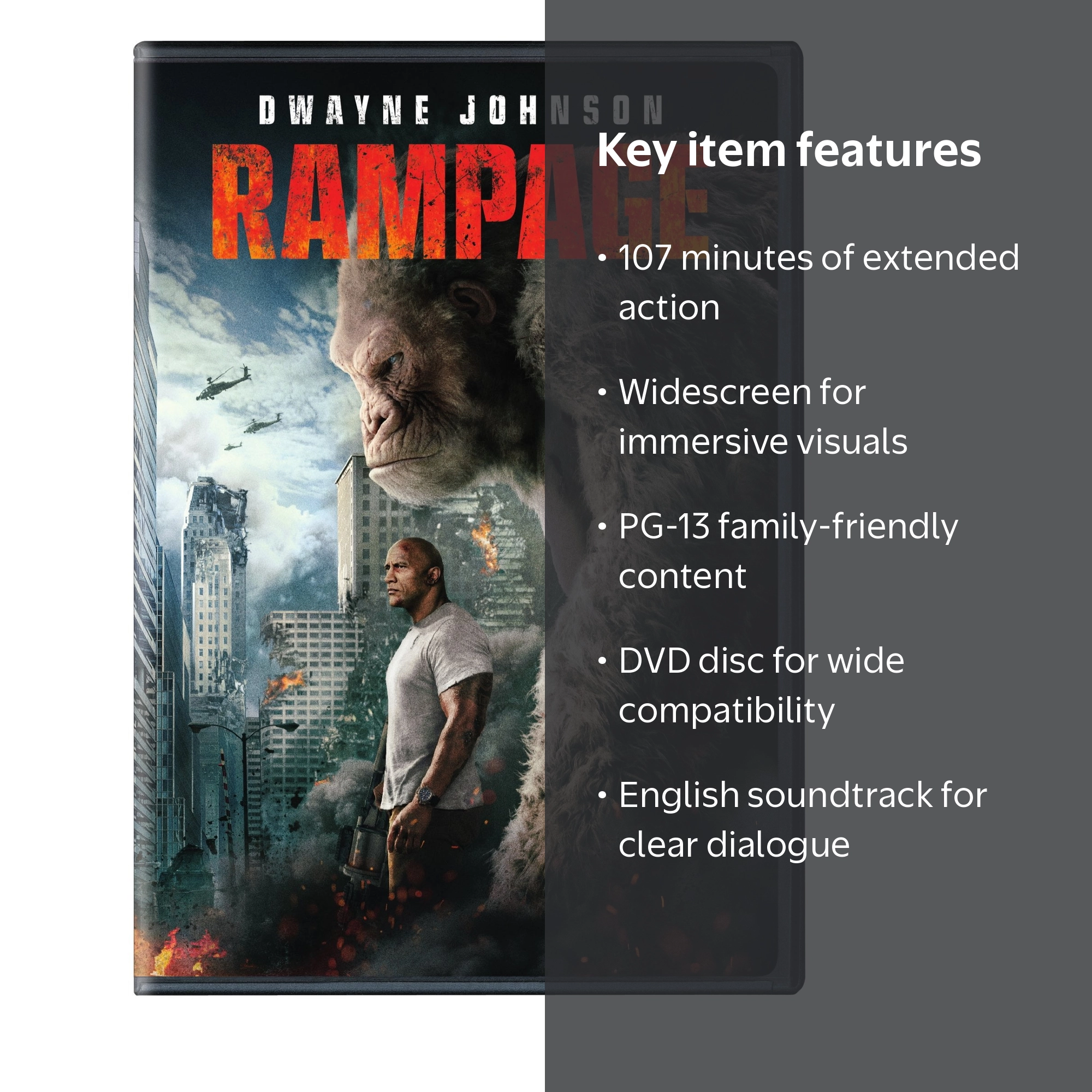 Rampage (DVD) - Walmart.com