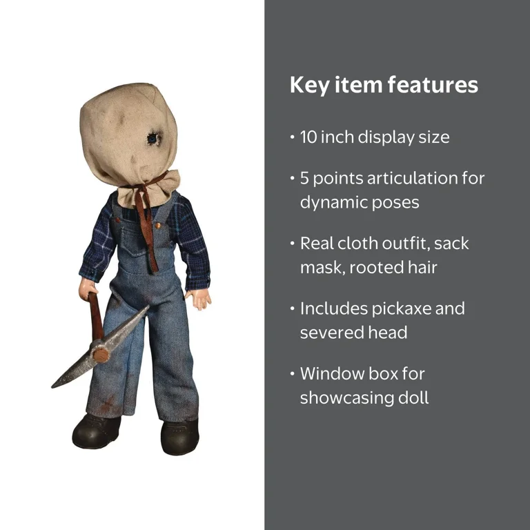 Living Dead Dolls Friday The 13th Part II Jason Voorhees Deluxe