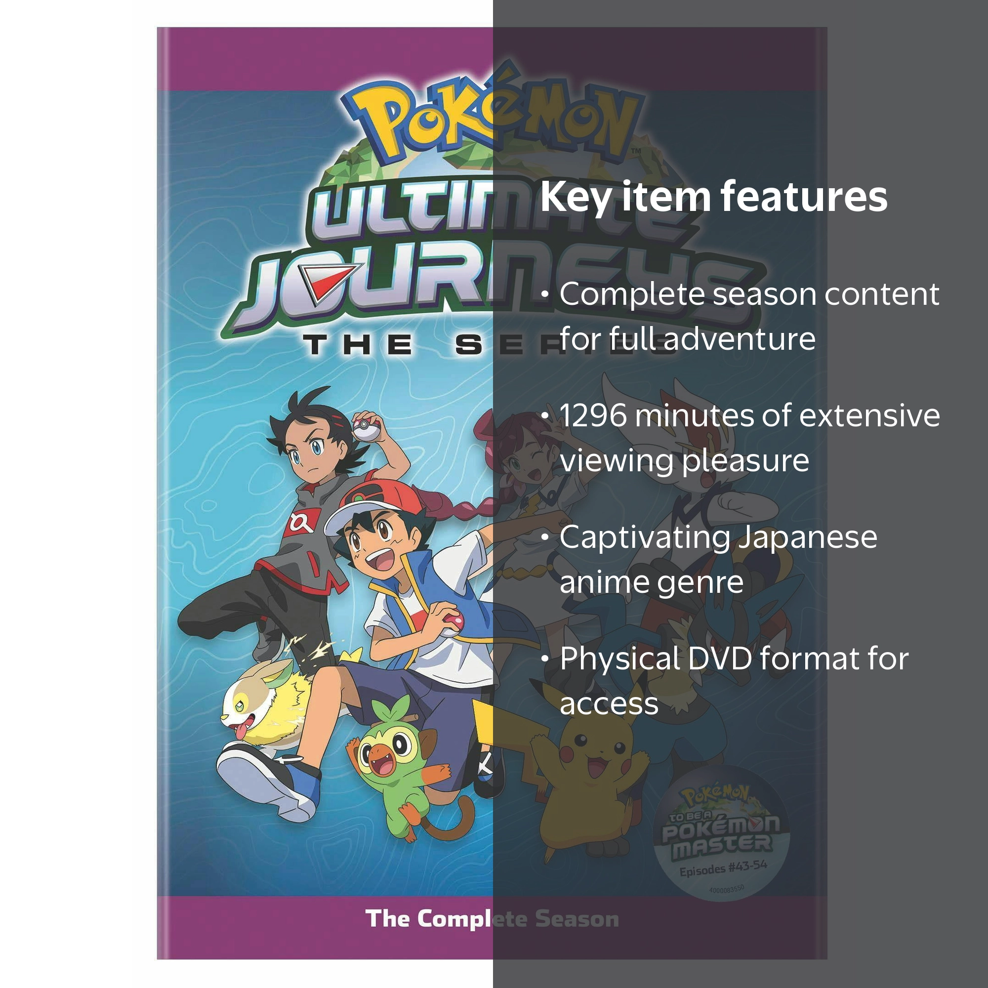 VIZ Media, Pokemon The Series: Ultimate Journeys DVD, Complete