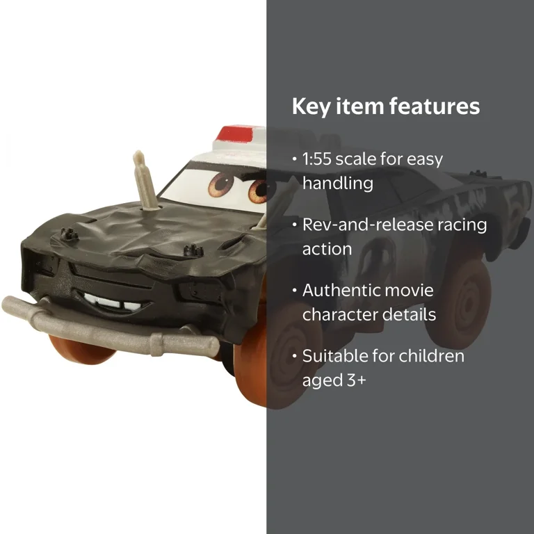 Disney/Pixar Cars 3 Crazy 8 Crashers APB Police Vehicle - Walmart.com