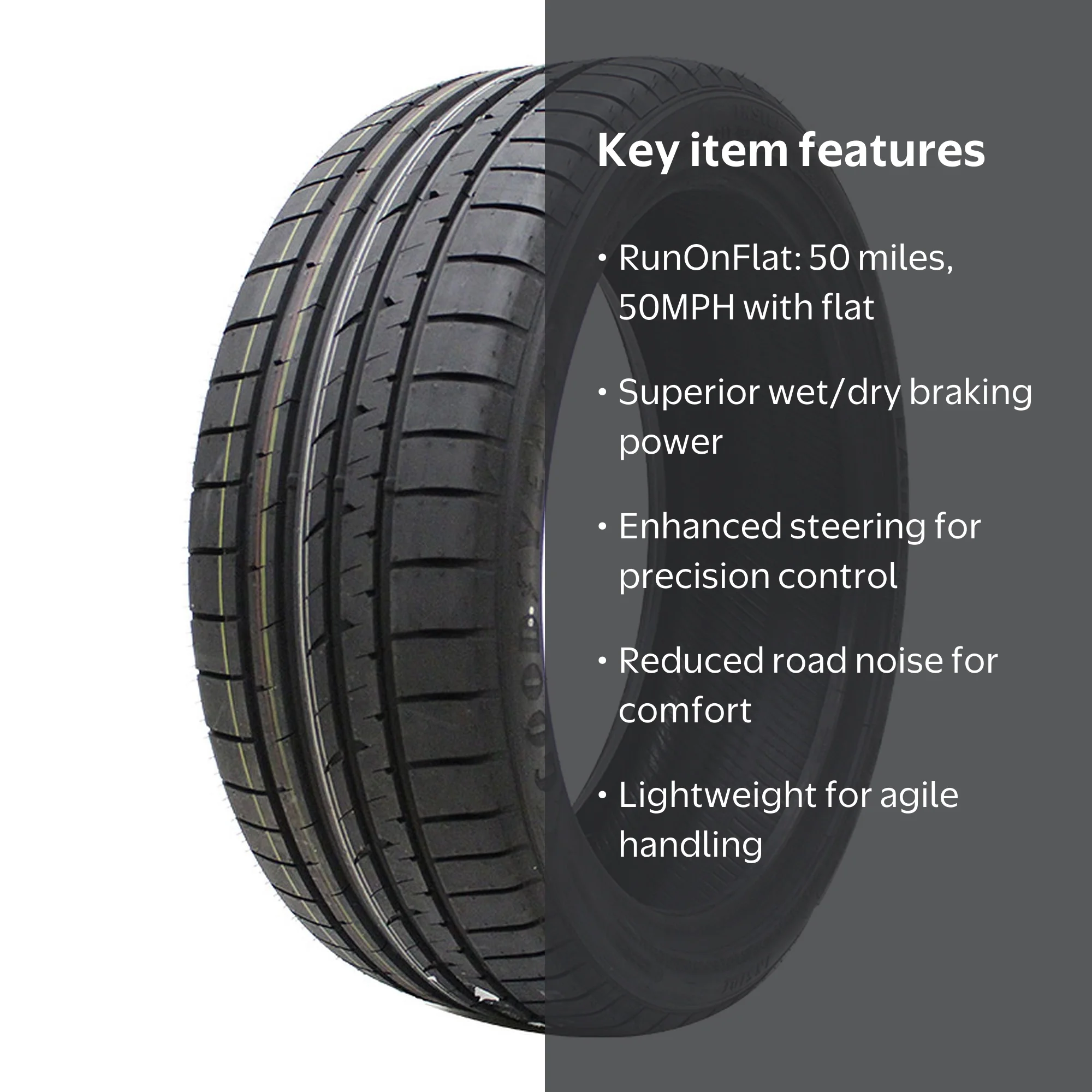 Goodyear Eagle F1 Asymmetric 2 ROF Performance 225/40R18 92W XL