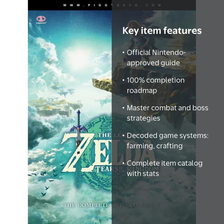 The Legend of Zelda Tears of the Kingdom Guide: Complete Official