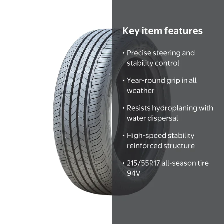 Goodyear Assurance MaxGuard 215/55R17 94V, All-Season Performance