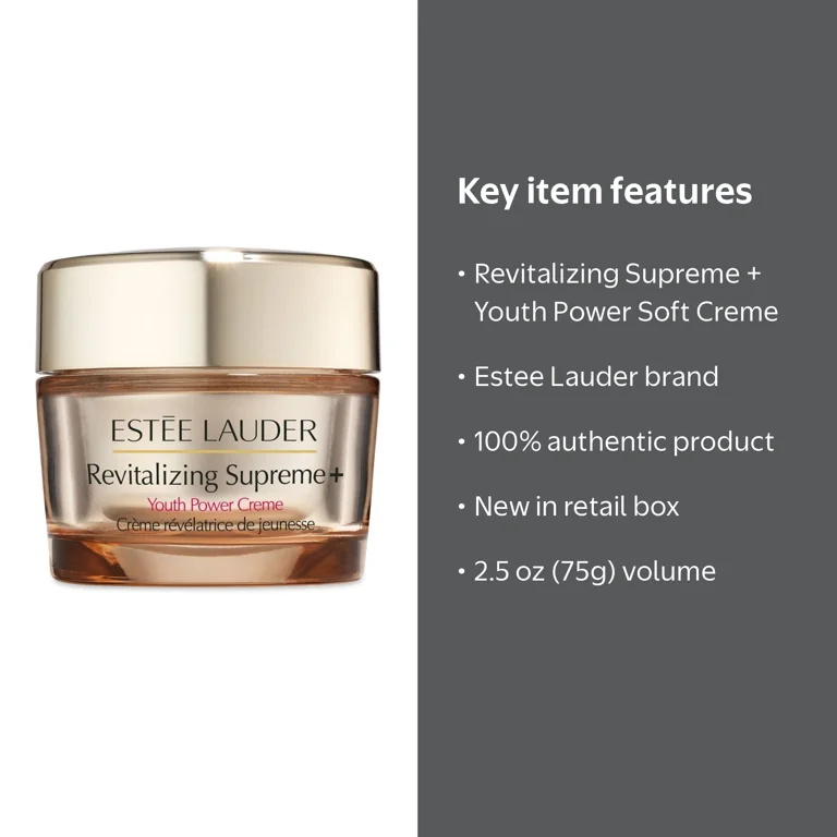 Est√©e Lauder, Revitalizing Supreme + Youth Power Soft Creme, 2.5