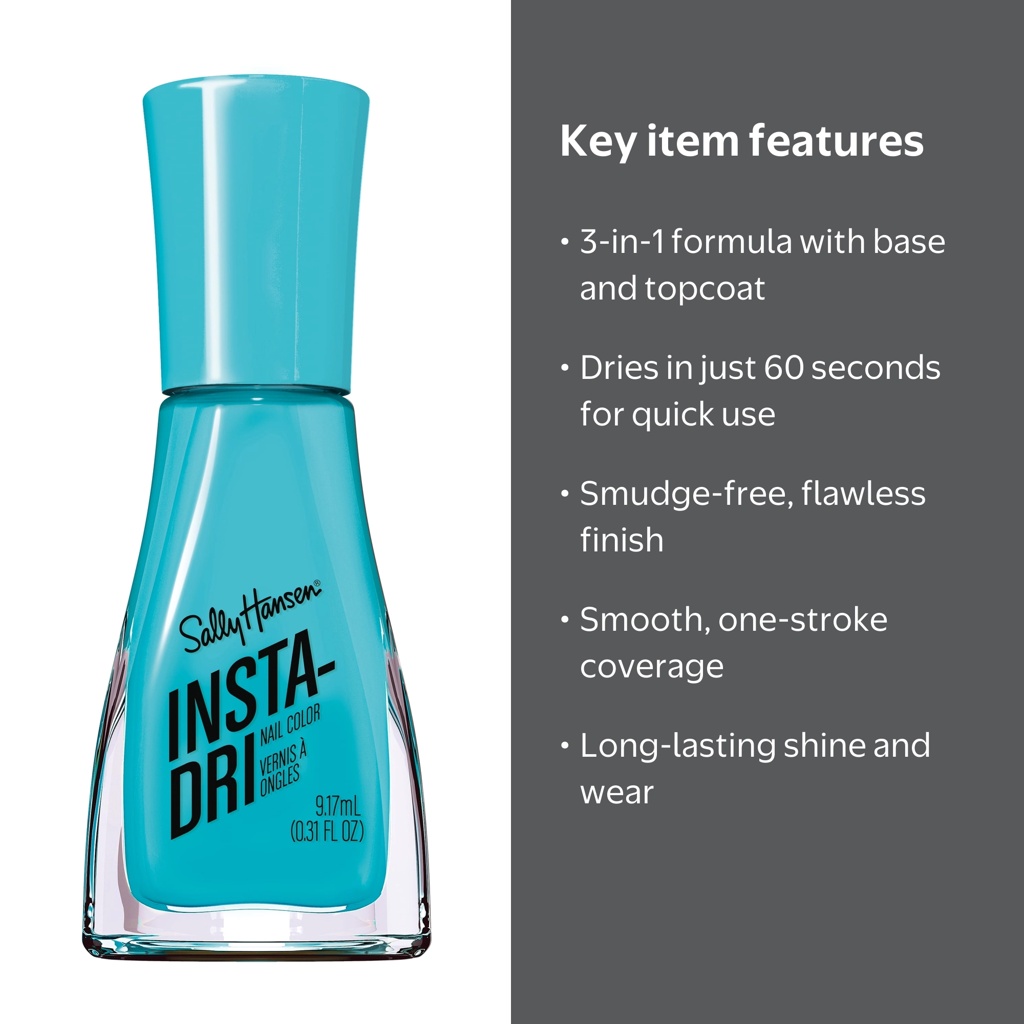 Sally Hansen Insta-Dri Electric Feels Quick-Dry Nail Polish