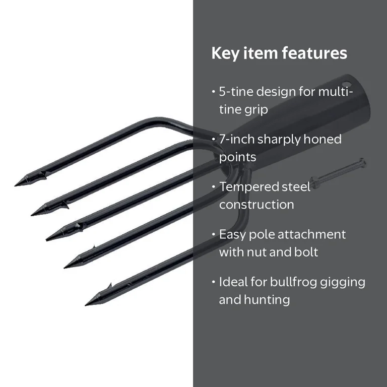 South Bend, Frog Spear, SBFS-5, 5 Tine, 7