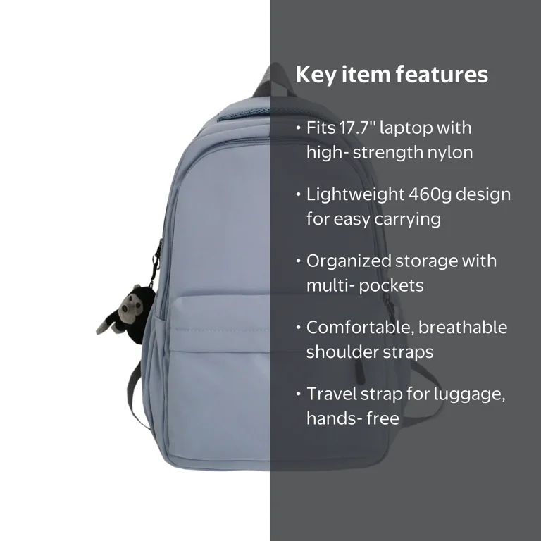 backpacks for college laptop and storage BICPSRO Classic School Backpack Boys Girls Teens, Black Backpack for Men Women, 15.6 Inch Bookbag with Reinforced Straps for High Middle School Work Business Book Bag : Electronics offers lightweight carrying JAHH Casual Backpack Fits 17.7''