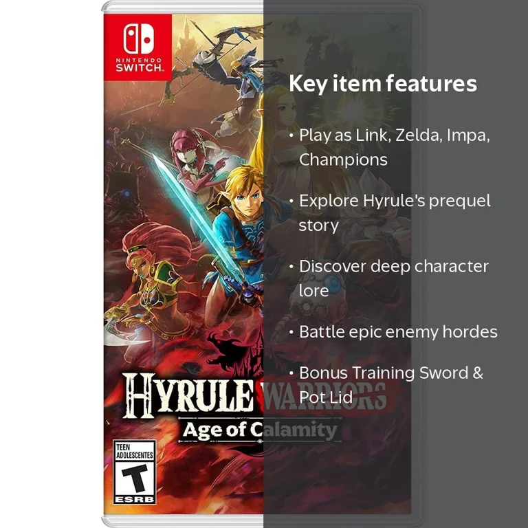 Nintendo Switch Hyrule Warriors Age of Calamity Switch Nintendo, Hyrule Warriors: Age of Calamity, Nintendo Switch