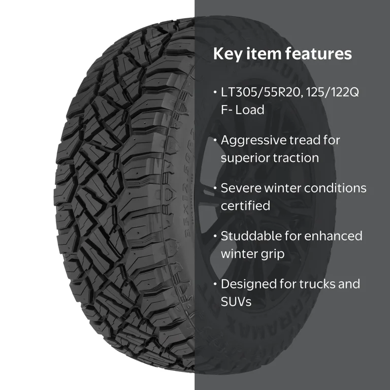 Sailun Terramax R/T High Tread Terrain LT305/55R20 125/122Q F Tire