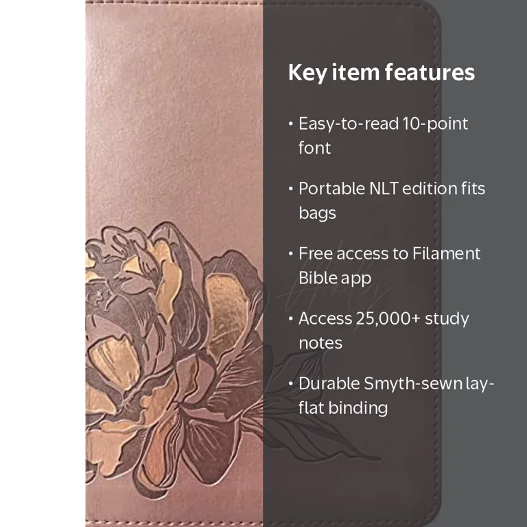 NLT Compact Giant Print Bible, Filament-Enabled Edition