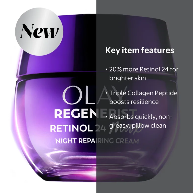 Olay Retinol 24 Max Night Moisturizing Cream with Triple Collagen