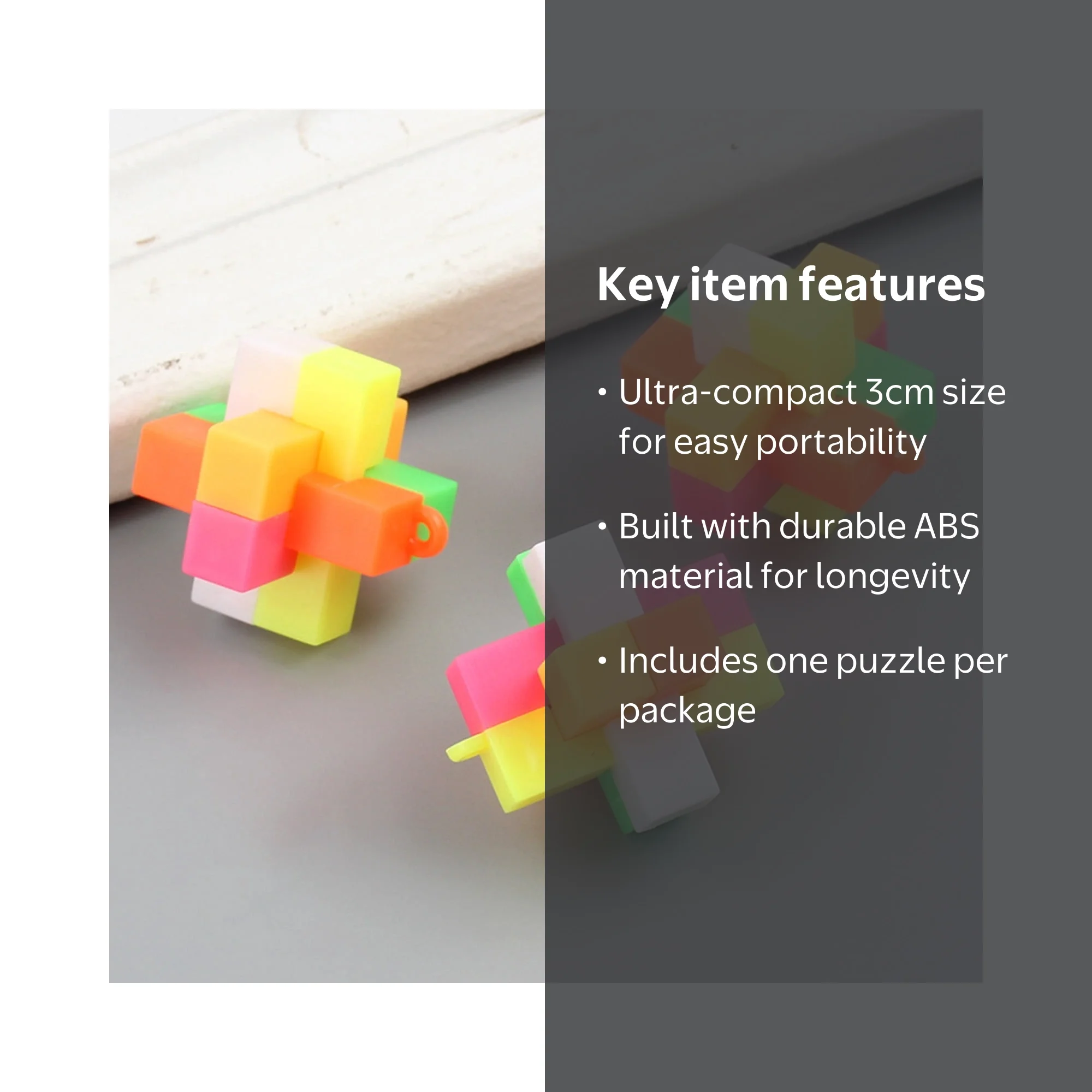 Staron Brain Teaser Puzzle Unlock Interlock Game, Intellectual