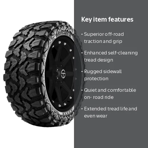 Radar Renegade X 37X13.50R22 F/12PLY - Walmart.com