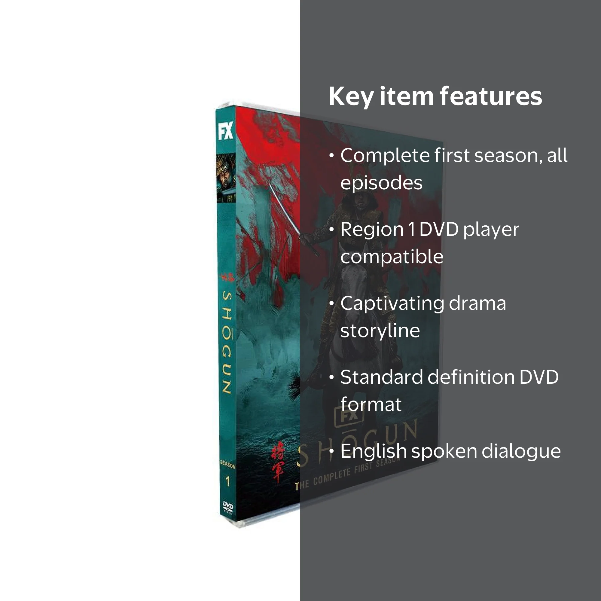 Shogun The Complete First Season 1 (DVD) - Walmart.com