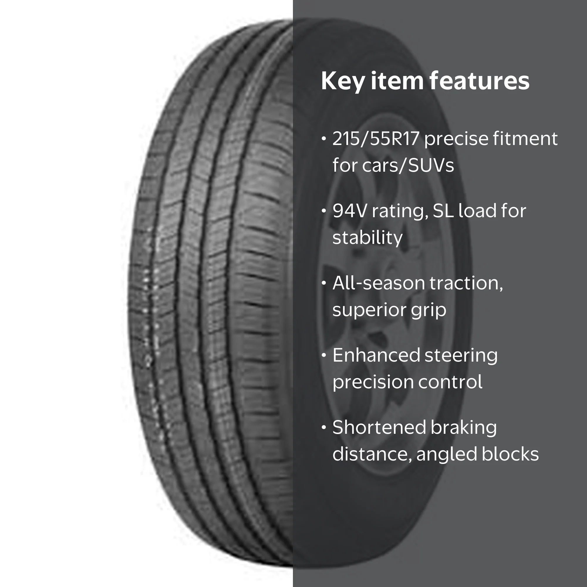 Evoluxx Capricorn HP 215/55R17 94V All-Season Performance