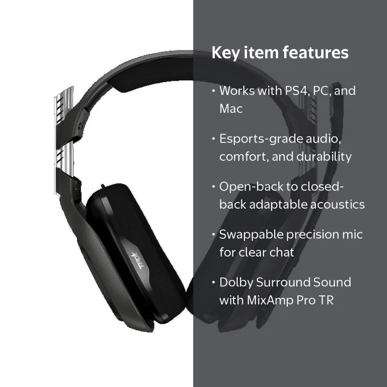 ASTRO Gaming A40 TR Pro-Quality Headset + MixAmp Pro TR for Xbox