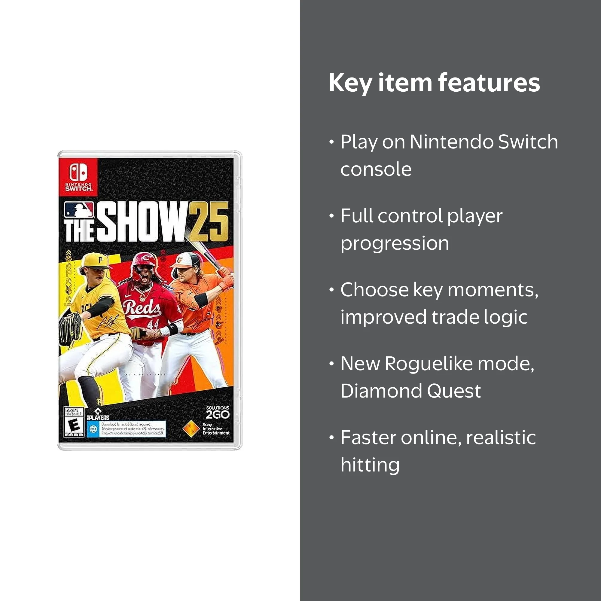 MLB The Show 25 - Nintendo Switch - Walmart.com
