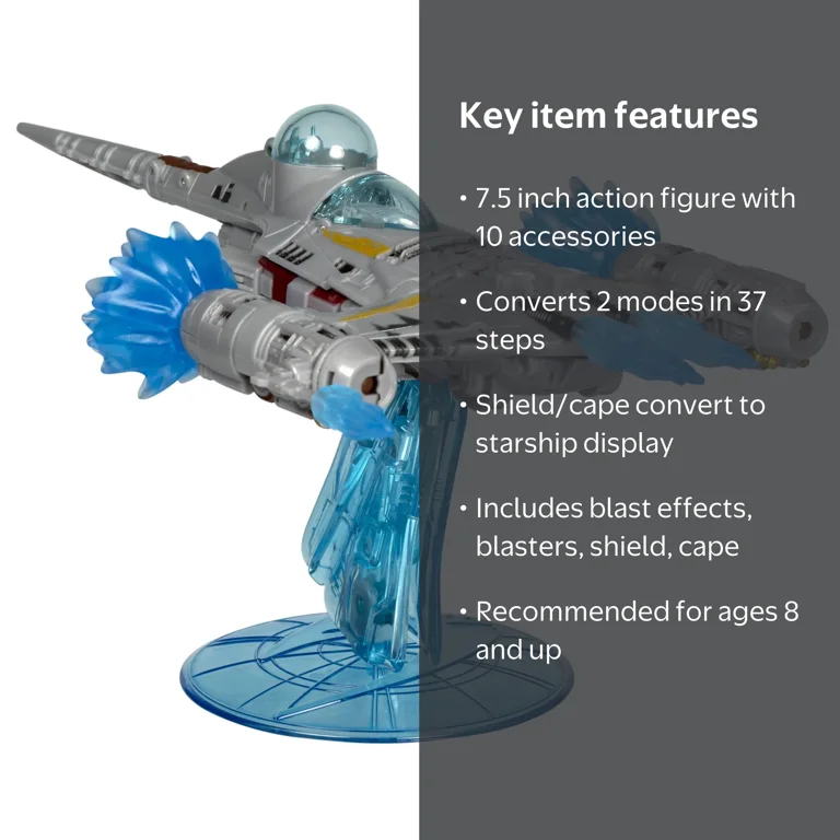 Transformers Star Wars: Mandalorian N-1 Starfighter 7.5