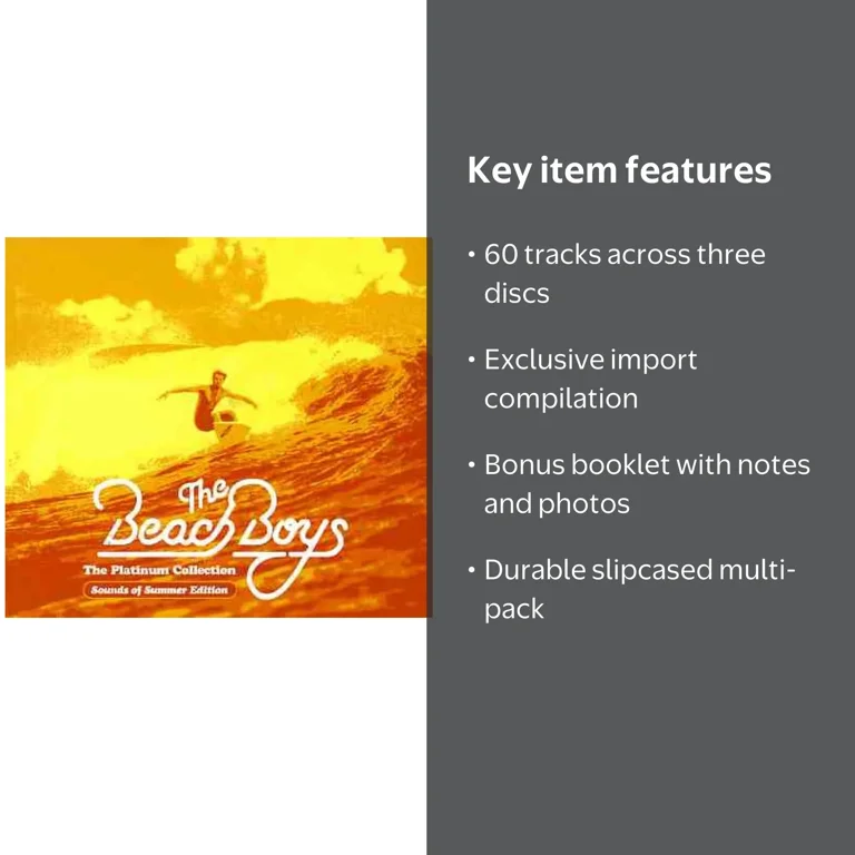 【中古】［CD］The Beach Boys: The Platinum Collection (Sounds of Summer Edition) The Beach Boys - Platinum Collection: Sounds of Summer Edition