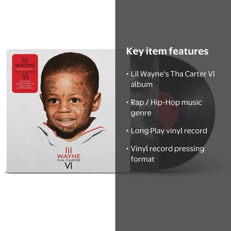 Lil Wayne – Tha Carter VI – Vinyl - Walmart.com