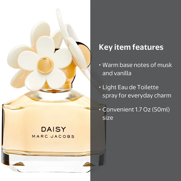 Marc Jacobs, Daisy Eau De Toilette, 1.7 Oz, Floral Fragrance for