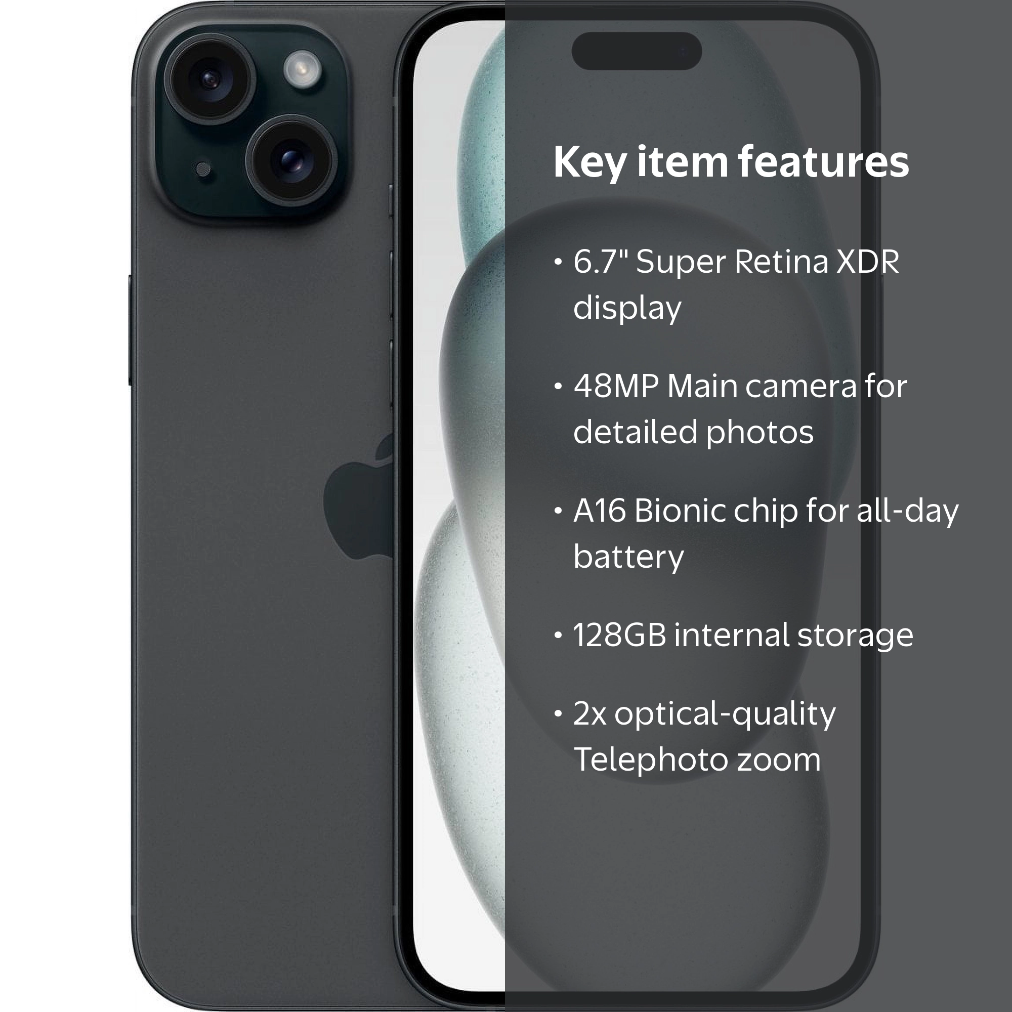 AppleCare あり・未使用】 iPhone 15 Plus 128GB 【公式通販】