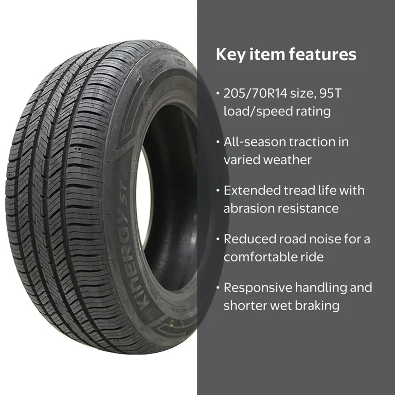 Hankook, Passenger Tire, Kinergy ST (H735) 205/70R14 95T All