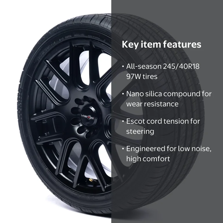 Kumho LX Platinum KU27 All-Season Tire - 245/40R18 97W - Walmart.com