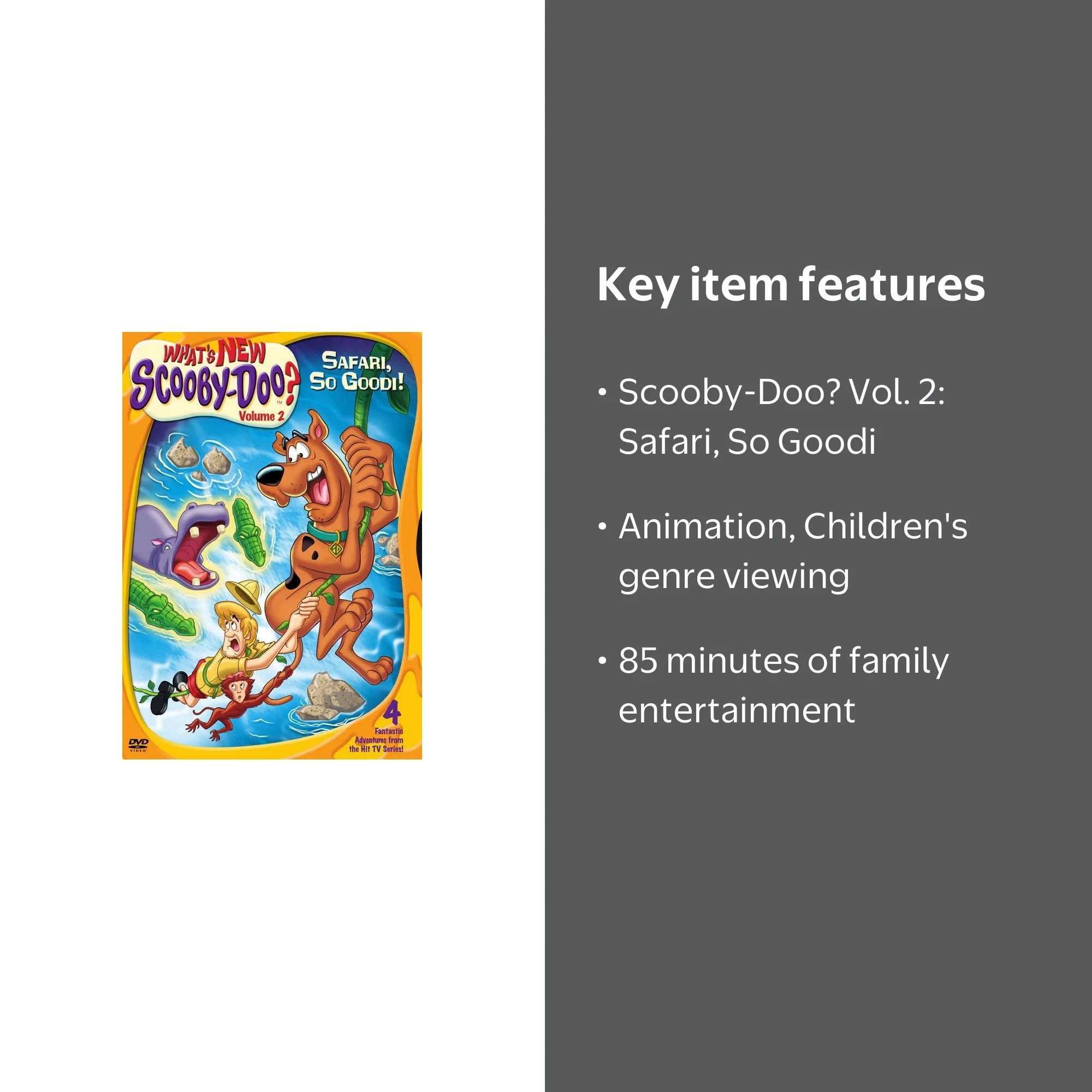 What's New Scooby-Doo? Vol. 2: Safari, So Goodi (Repackage) (DVD
