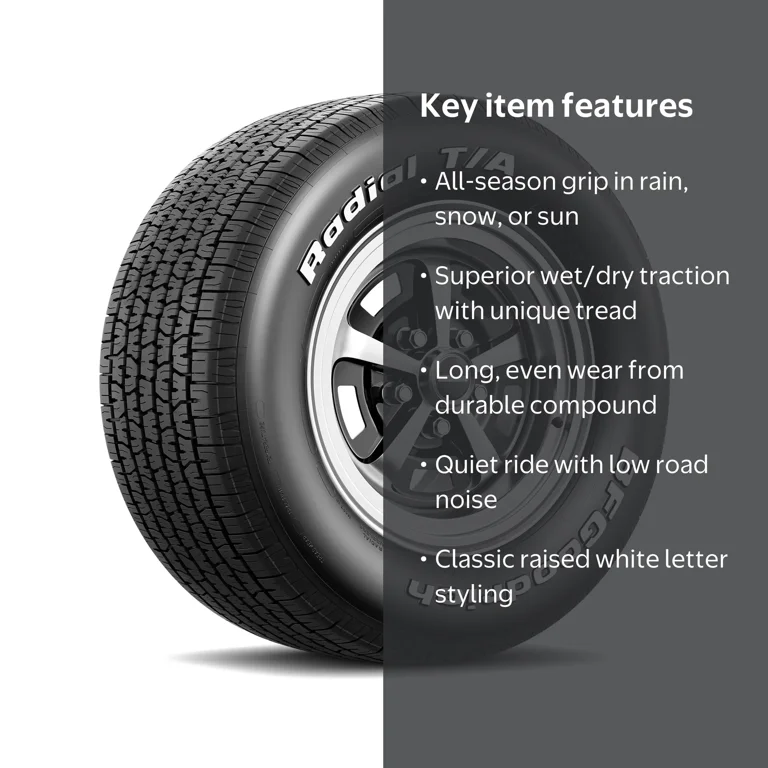 BFGoodrich High-Performance All-Season Radial T/A Tire P275/60R15
