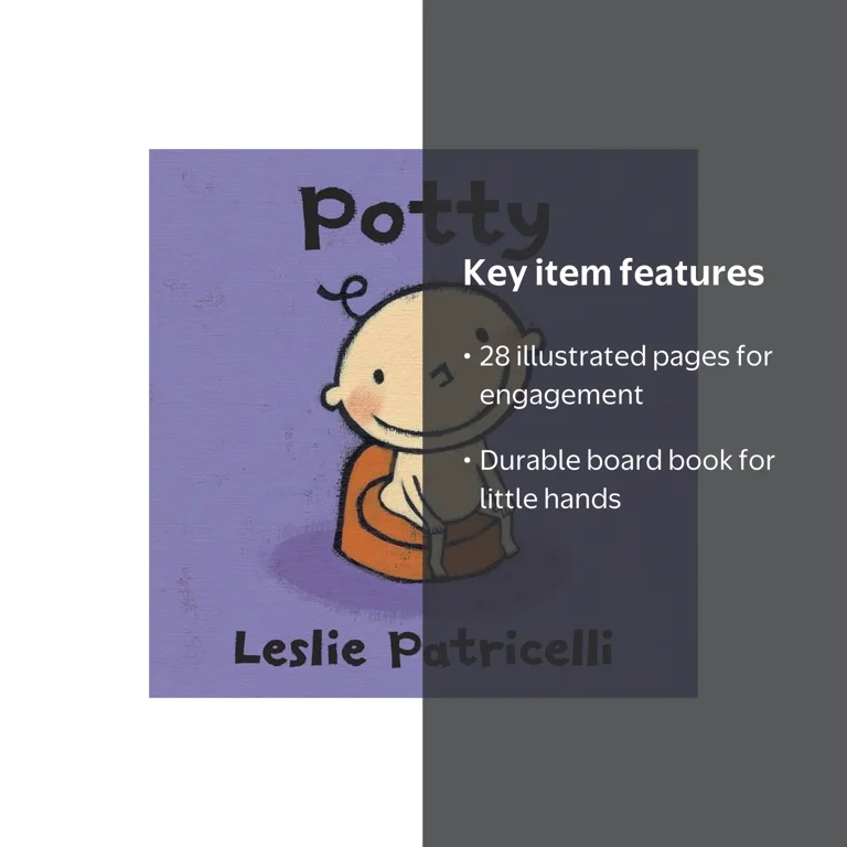 Leslie Patricelli Board Books Potty (Toilet Training Story
