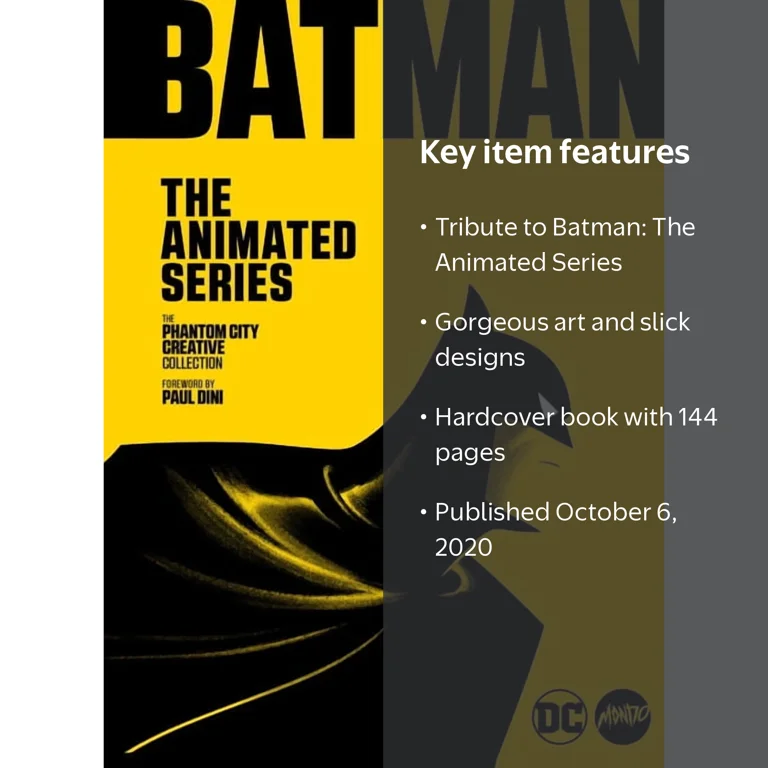 Batman: The Animated Series: The Phantom City Creative Collection