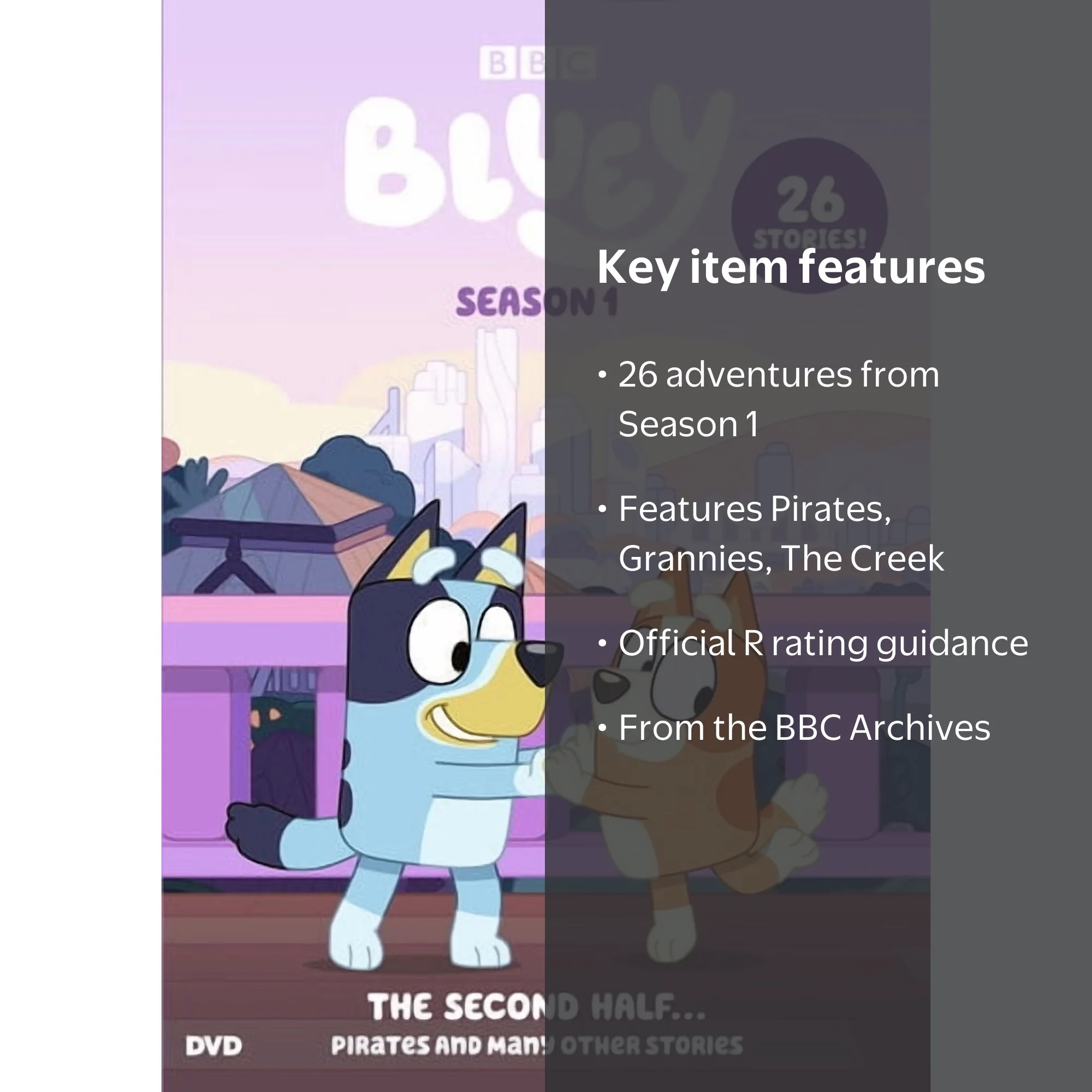 BBC, Bluey: Season 1: The Second Half, Episodes 27-52 - Walmart.com