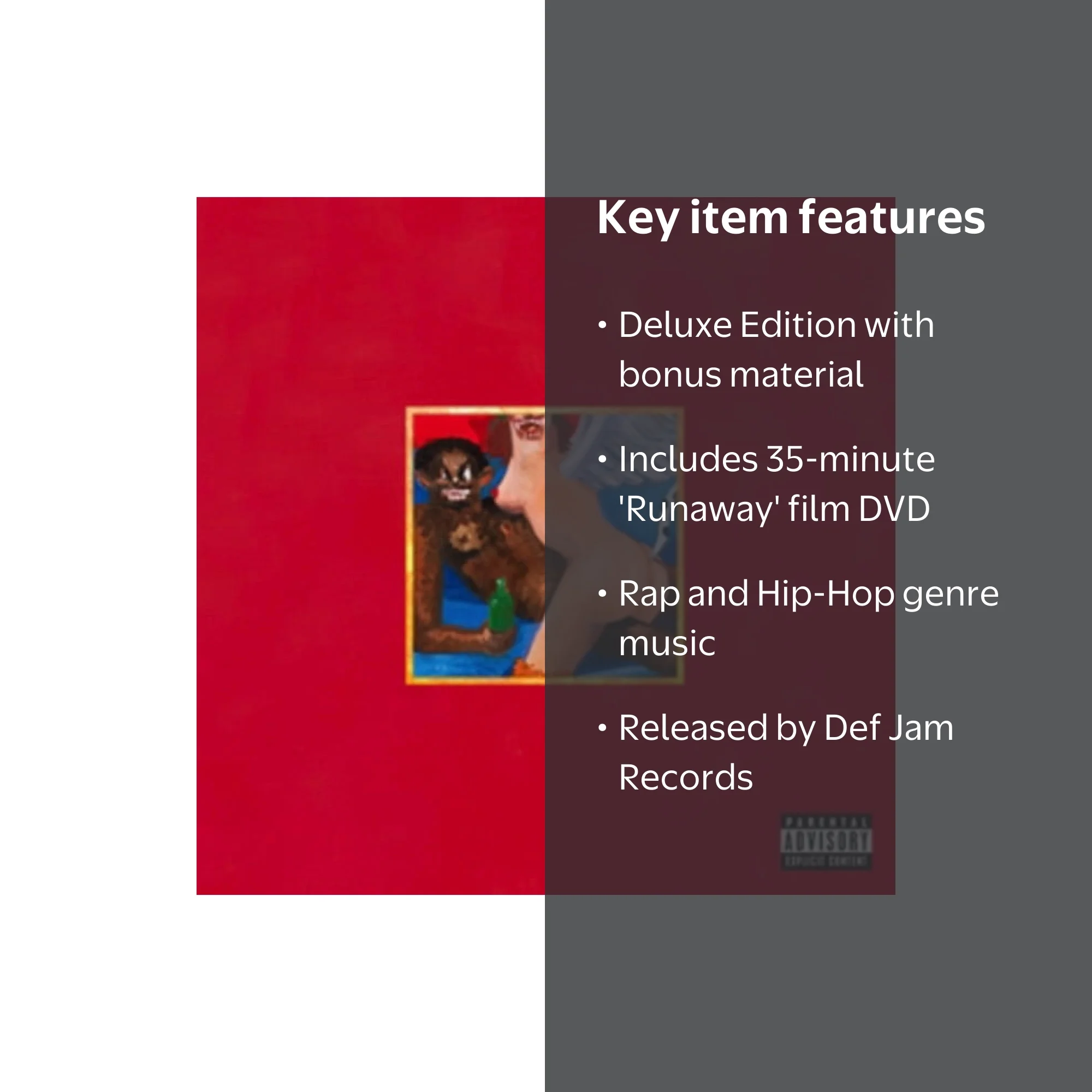 Kanye West - My Beautiful Dark Twisted Fantasy - Music