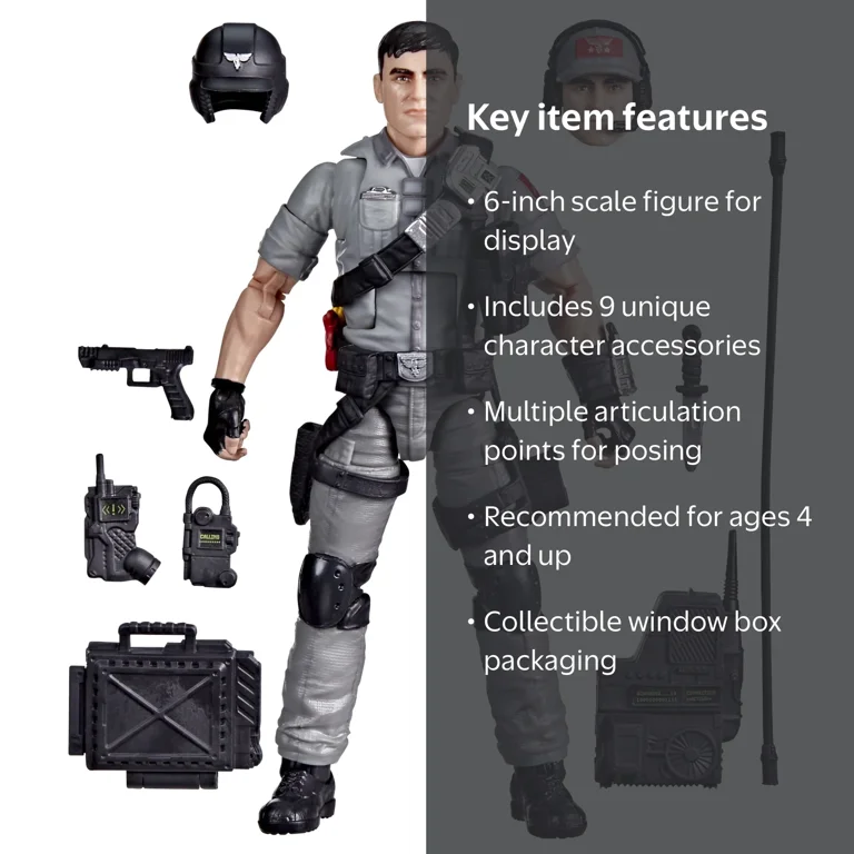未開封 G.I. Joe フリーダムファイター 12インチ G.I. Joe, Action Figure, #178 Blaine Mainframe, 6-inch Collectible