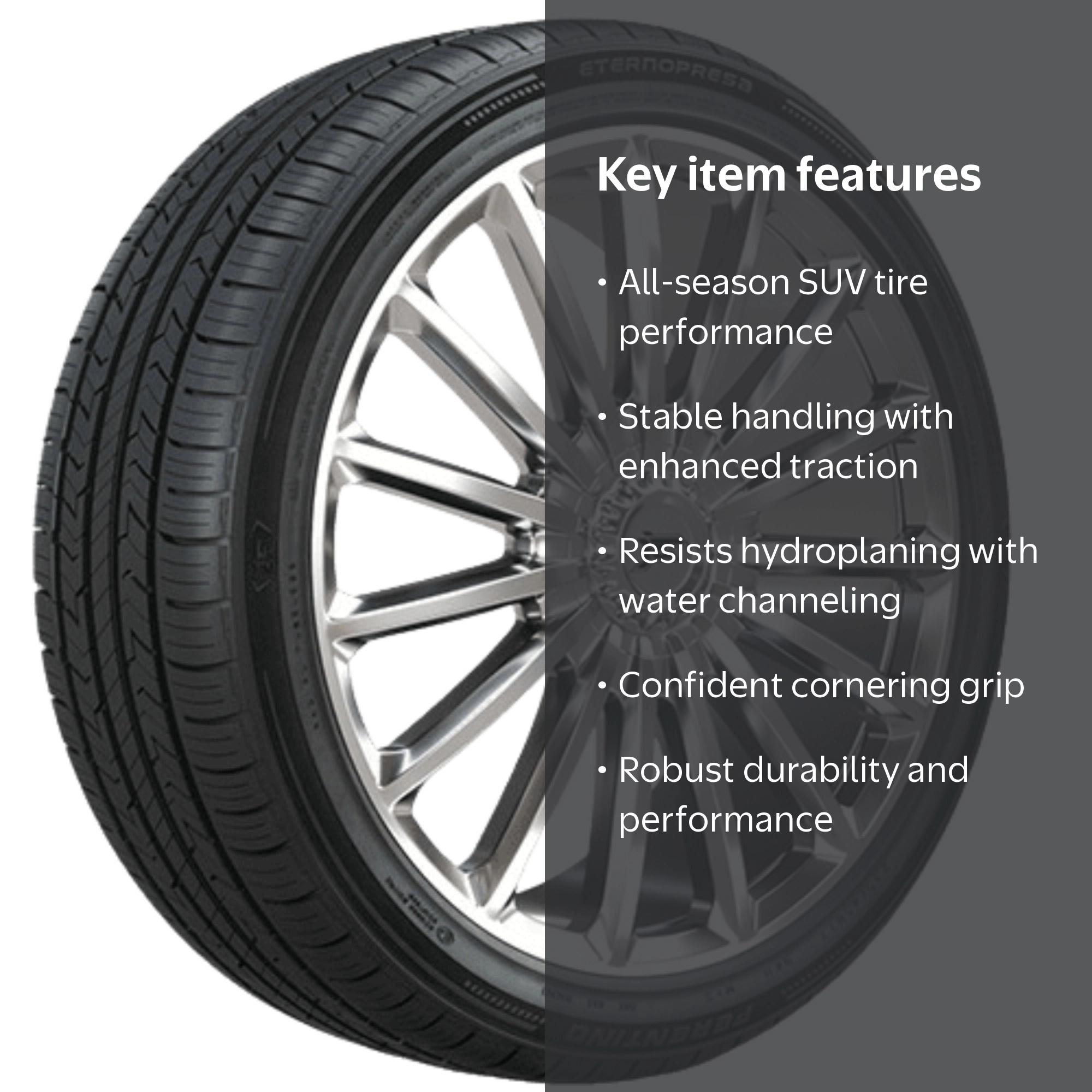 Ferentino Eternopresa All Season 225/55R18 98V Passenger Tire