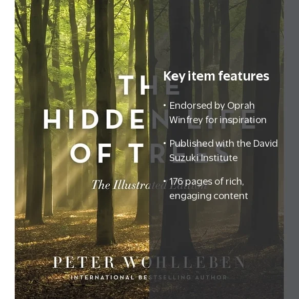 Peter Wohlleben, The Hidden Life of Trees, Illustrated Hardcover